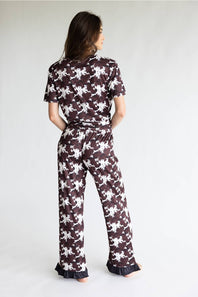 Simply Southern Everyday Lily Pajama Set for Women in Cow Print