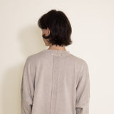 Simply Southern Happy Mind Distressed Pullover for Women in Cream