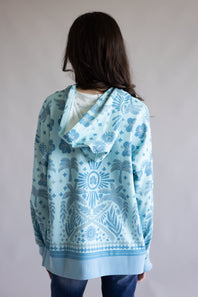 Simply Southern Island Hoodie for Women in Blue