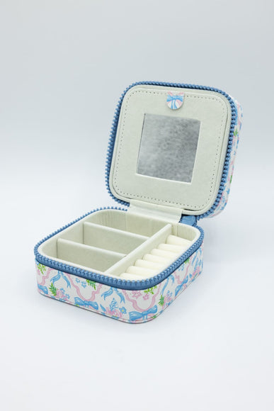 Simply Southern Jewelry Box Case in Blue Ribbon