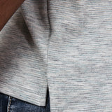Simply Southern Knit Polo Shirt for Men in Grey