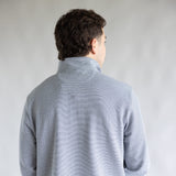 Simply Southern ¼ Zip Neck for Men in Grey | 0225-MN-QTRZIP-GRAY