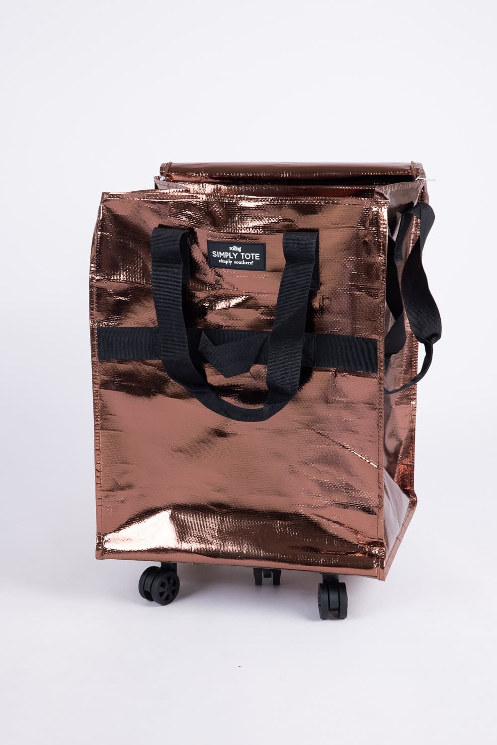 Simply Southern Rolling Tote Bag in Umber