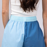 Womens Simply Southern Serena Boxer Shorts for Women in Blue