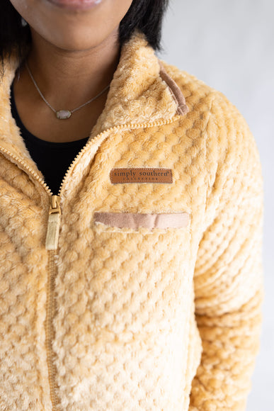Simply Southern Simply Soft Jacket for Women in Latte Brown