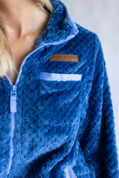 Simply Southern Simply Soft Jacket for Women in Dark Blue
