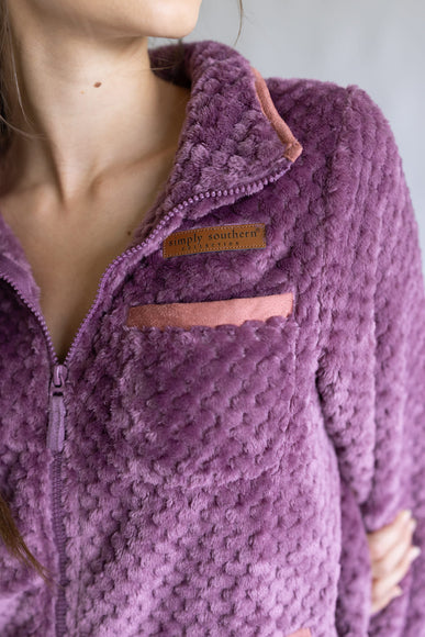 Simply Southern Simply Soft Jacket for Women in Tulipwood Pink