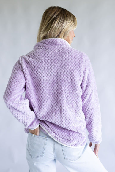 Simply Southern Simply Soft Pullover for Women in Lilac Purple