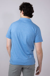 Men's Simply Southern Solid Polo for Men in Blue
