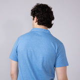 Men's Simply Southern Solid Polo for Men in Blue