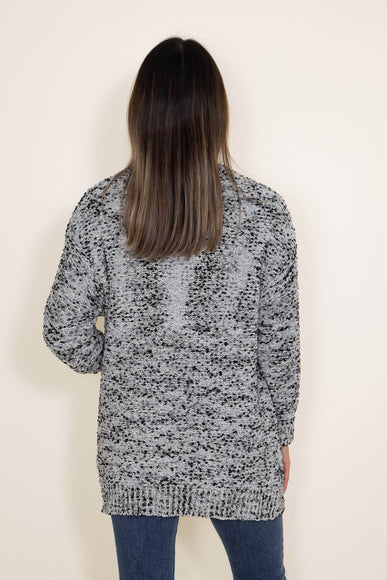Simply Southern Women Tutti Frutti Cardigan for Women in Mix Grey