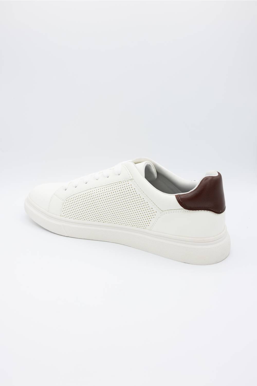 Steve Madden Philip Lace Up Sneakers for Men in White
