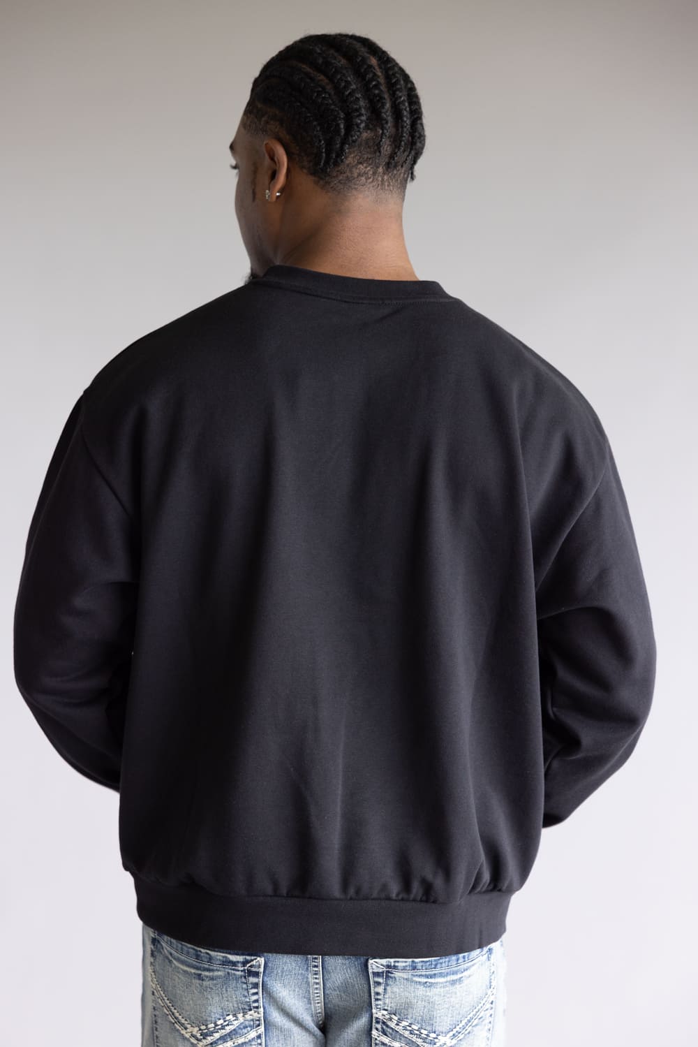The North Face Evolution Oversized Crew Sweatshirt for Men in