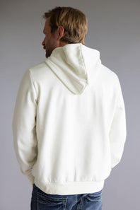 The North Face Half Dome Hoodie for Men in White Dune