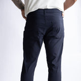 Copper & Oak Faille 5 Pocket Pants for Men in Deep Navy