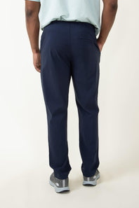 Copper & Oak Elastic File Tech Jogger Pants for Men in Blue