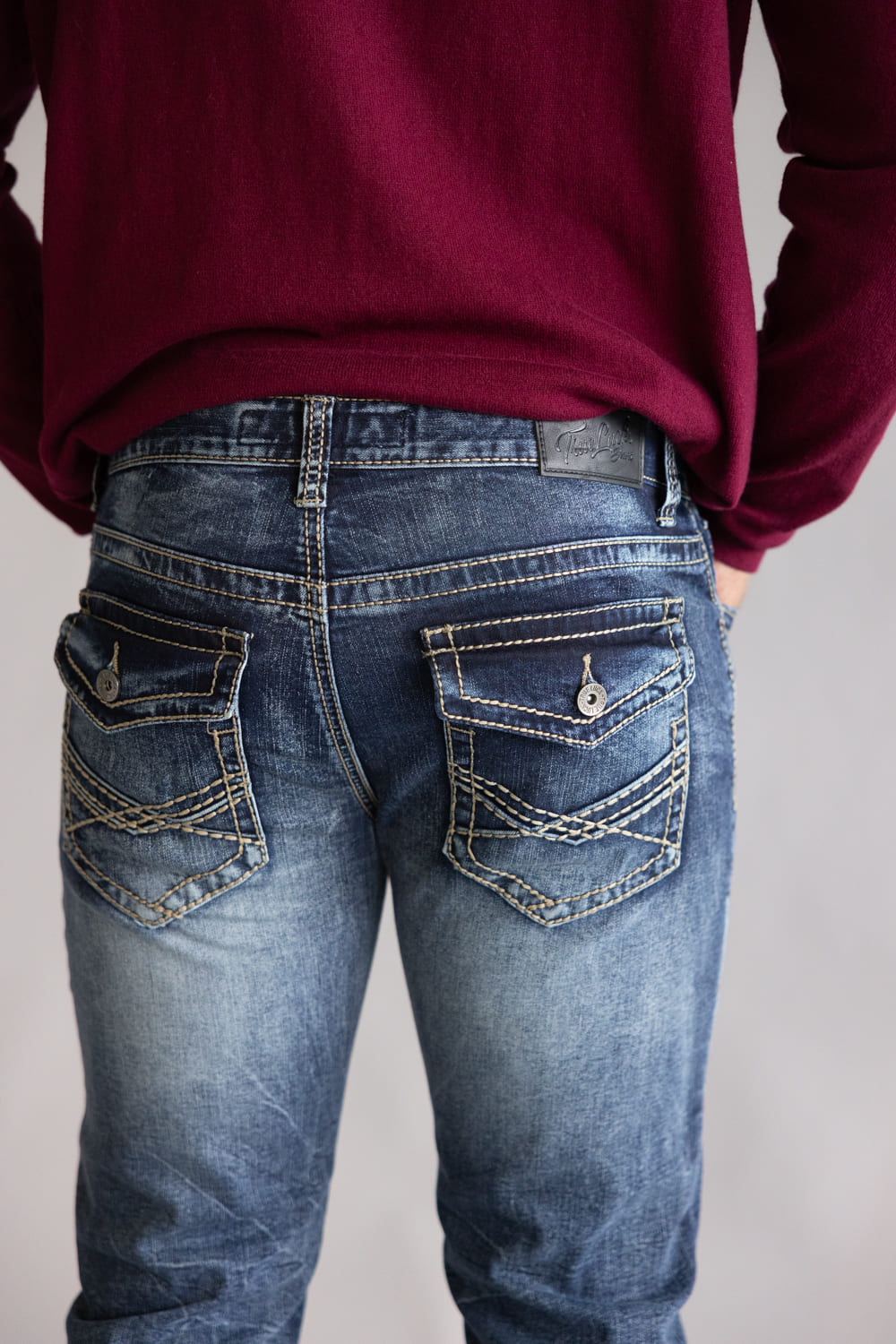 True Luck Desmond Bootcut Jeans for Men 