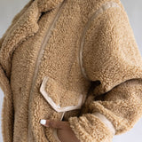 Teddy Jacket for Women in Brown