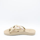 Teva Olowahu Sandals for Women in Neon Wave Peach Ice