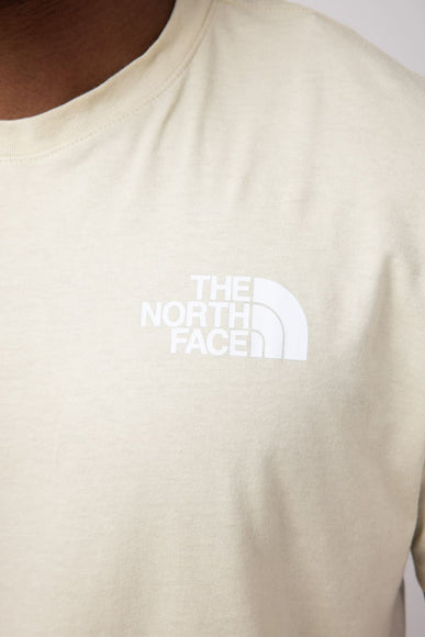 The North Face Box Logo T-Shirt for Men in Gravel