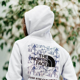The North Face Box NSE Hoodie for Women in Purple