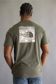 The North Face Celebration Box NSE T-Shirt for Men in Green