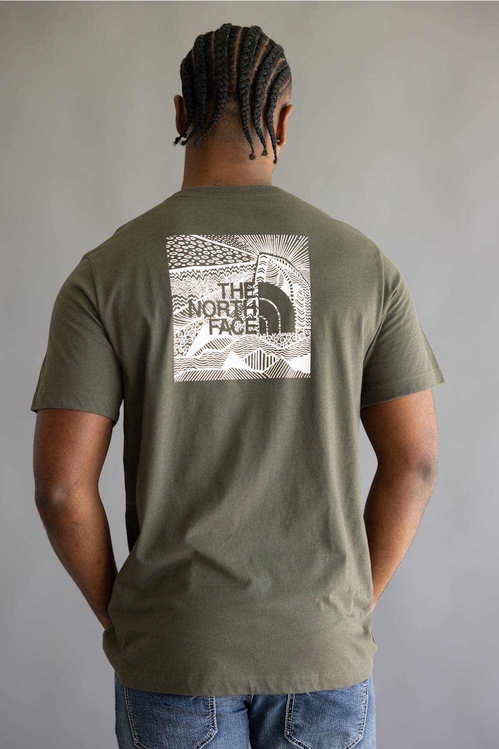 The North Face Celebration Box NSE T-Shirt for Men in Green
