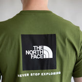 The North Face Core Box Graphic T-Shirt for Men in Green
