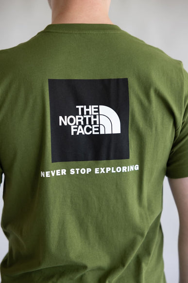 The North Face Core Box Graphic T-Shirt for Men in Green