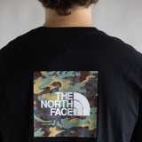 The North Face Evolution Camo Box T-Shirt for Men in Black