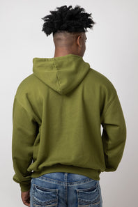 The North Face Evolution Vintage Hoodie for Men in Forest Olive