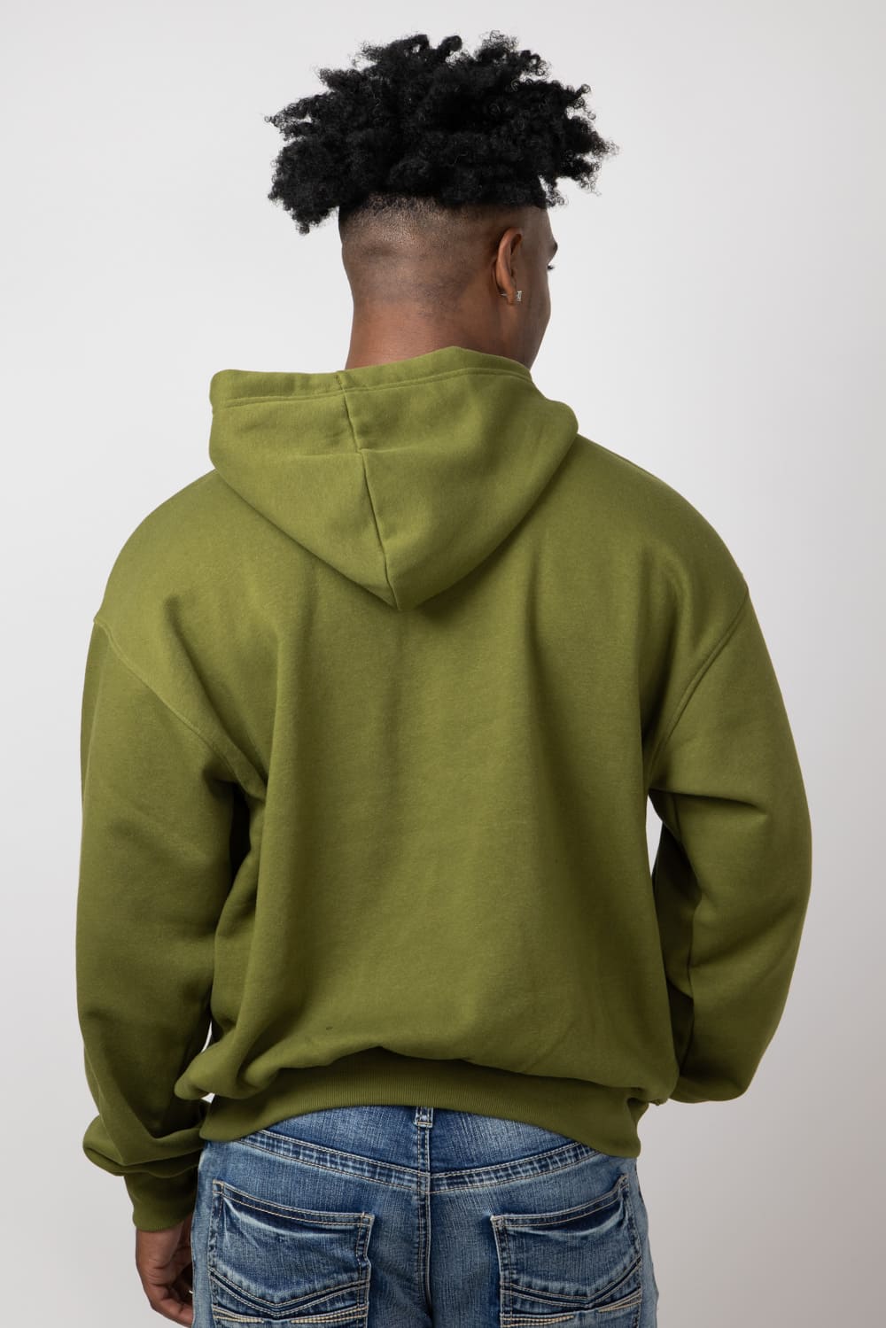 The North Face Evolution Vintage Hoodie for Men in Forest Olive