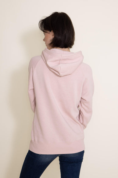 The North Face Half Dome Hoodie for Women in Pink Moss
