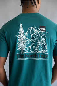 The North Face Monte T-Shirt for Men in Teal