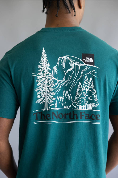 The North Face Monte T-Shirt for Men in Teal