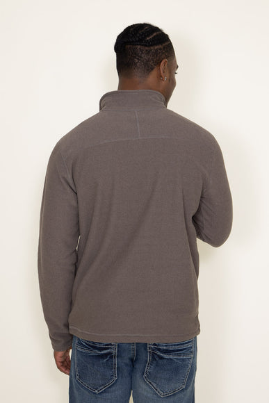 The North Face Textured Cap Rock 1/4 Zip for Men in Brown