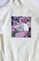 The North Face Teen Evolution Box Hoodie in White Dune