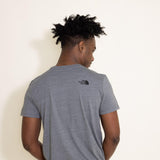 The North Face Tri Blend Bear T-Shirt for Men in Grey Heather