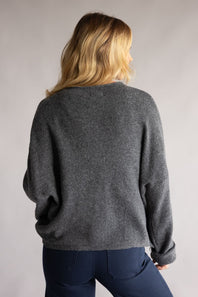 Things Between Piper Cardigan for Women in Charcoal