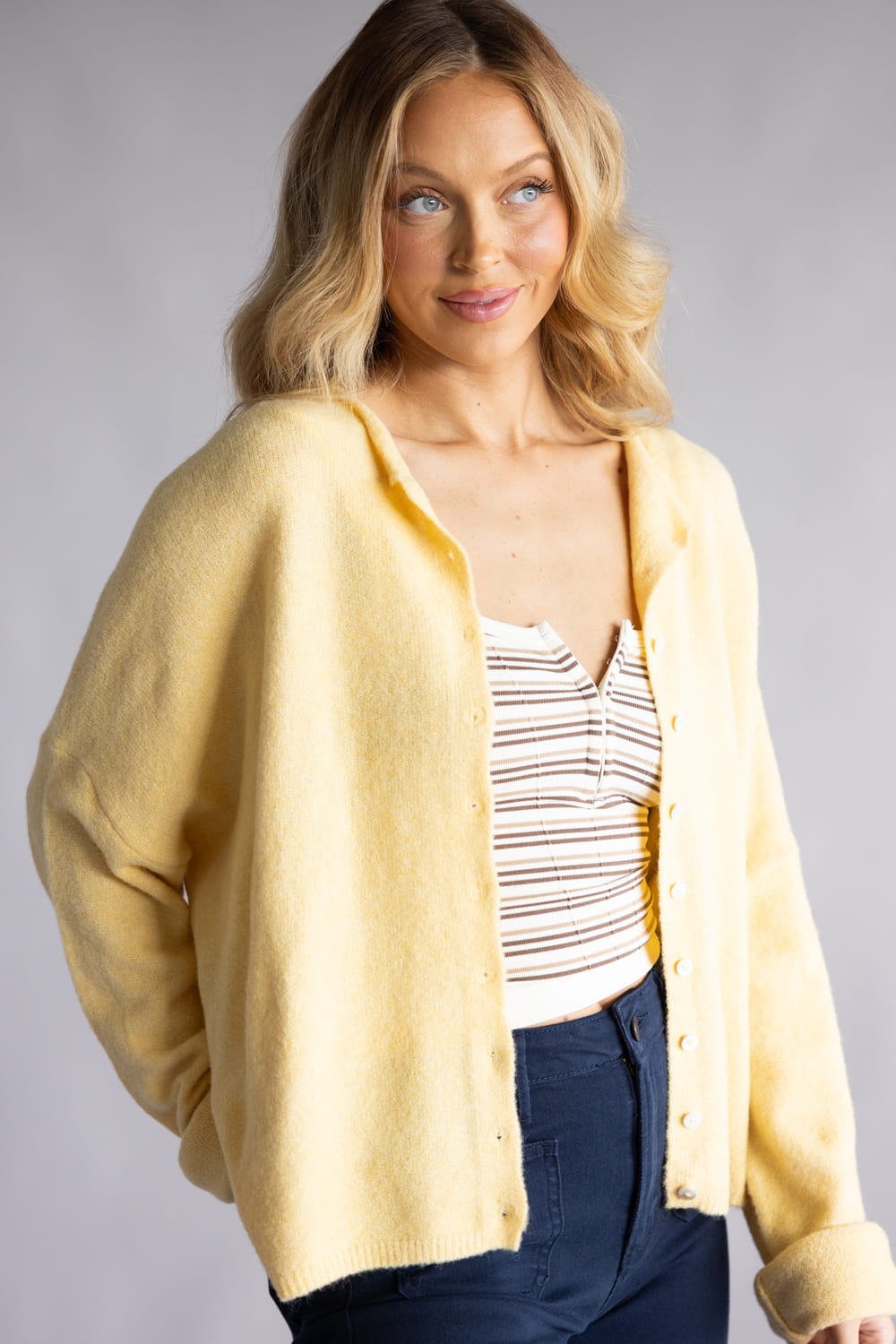 Things Between Piper Cardigan for Women in Honey