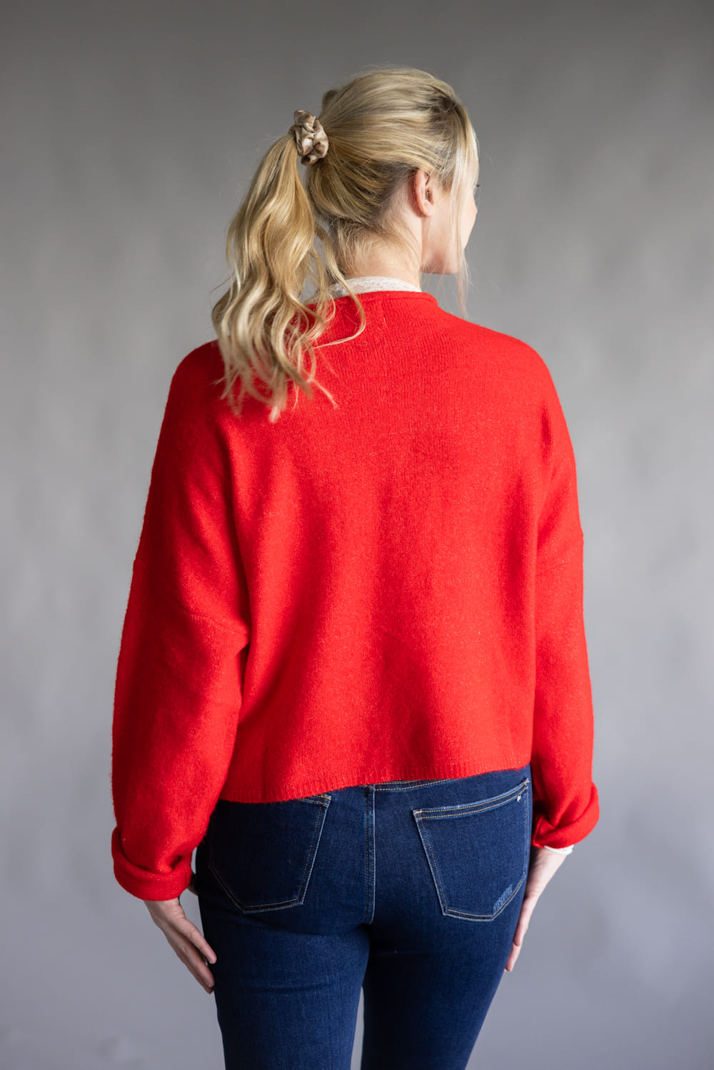 Things Between Piper Cardigan for Women in Red