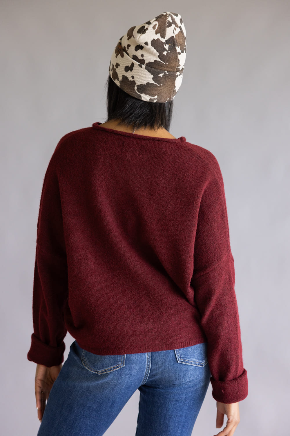 Things Between Piper Cardigan for Women in Wine