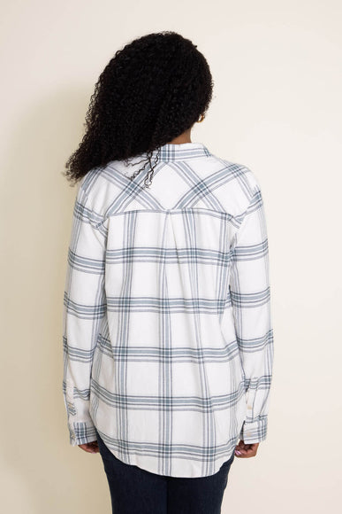 Thread & Supply Domingo Plaid Flannel for Women in Blue