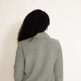 Thread & Supply Dominque Solid Shacket for Women in Olive Green