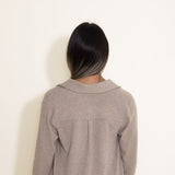 Thread & Supply Lewis Button Up Shirt for Women in Taupe