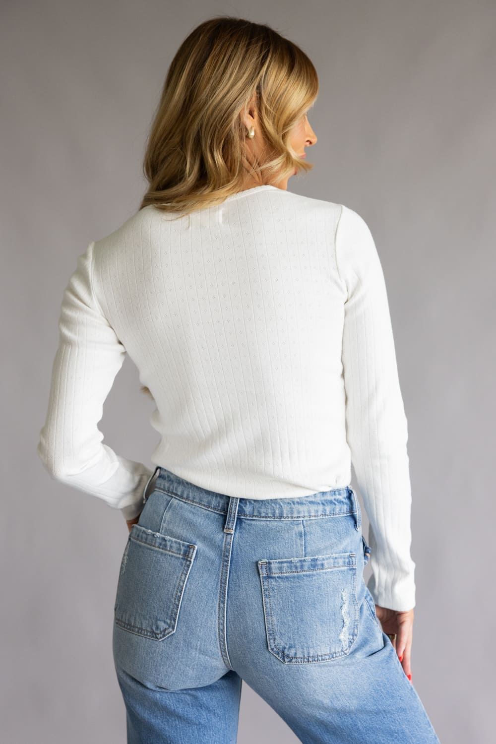Thread & Supply Luisa Top for Women in Ivory