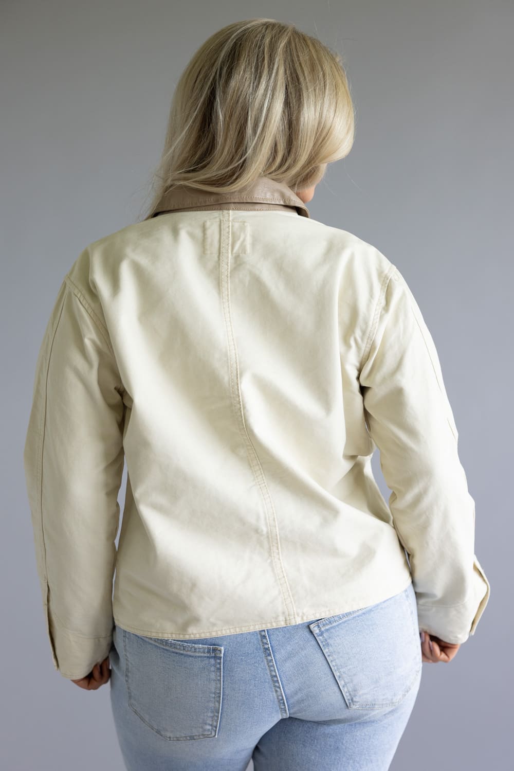 Thread & Supply Zola Jacket for Women in Ecru