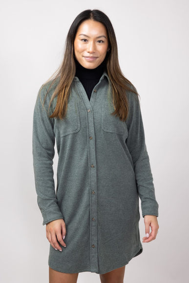 Thread & Supply Leslie Dress for Women in Heather Foliage