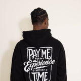 Troll Co. Pay Me Hoodie for Men in Black