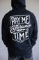 Troll Co. Pay Me Hoodie for Men in Black